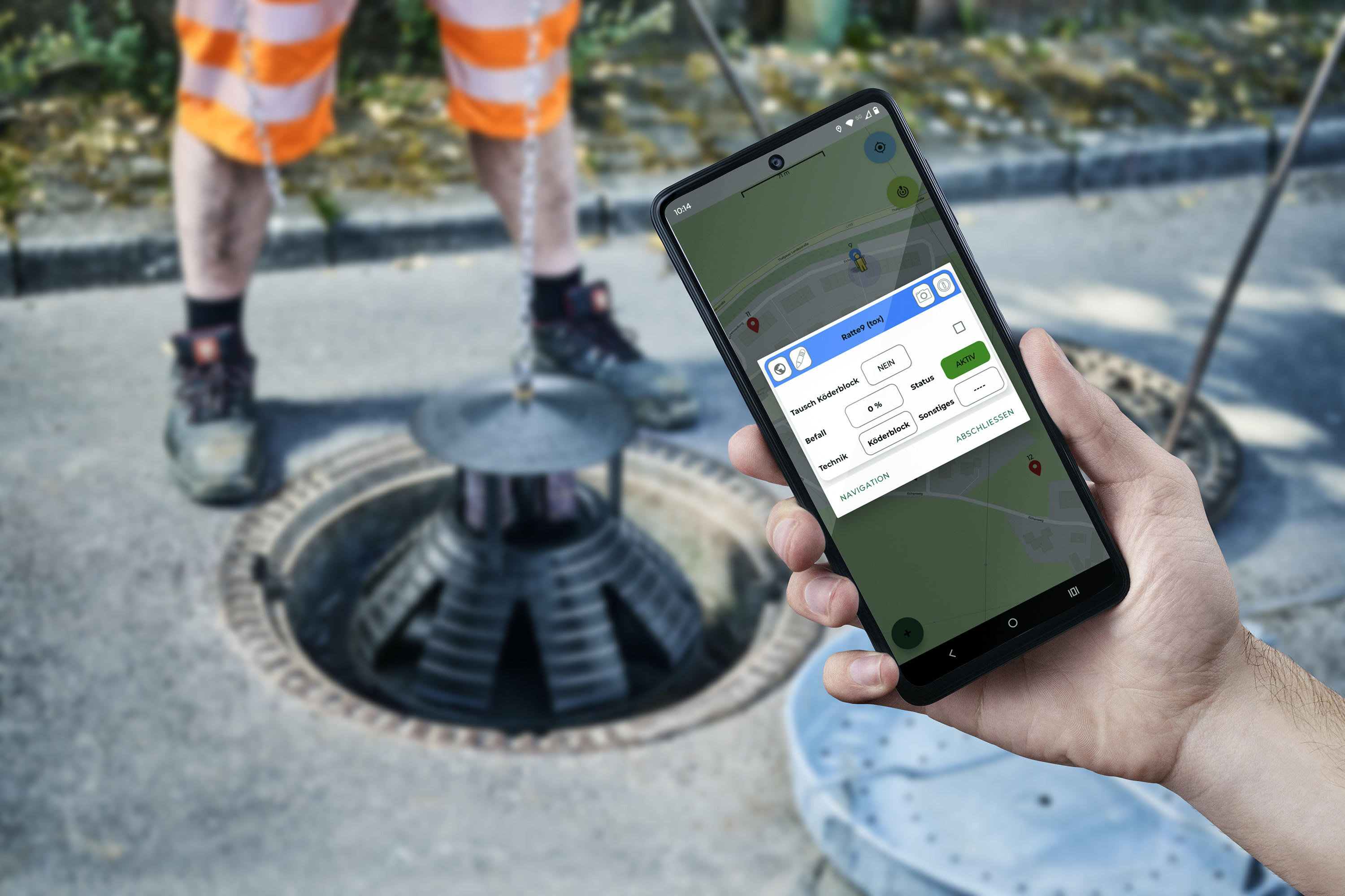 KS-DOKU-PRO im Einsatz: Kanalfallen-Monitoring